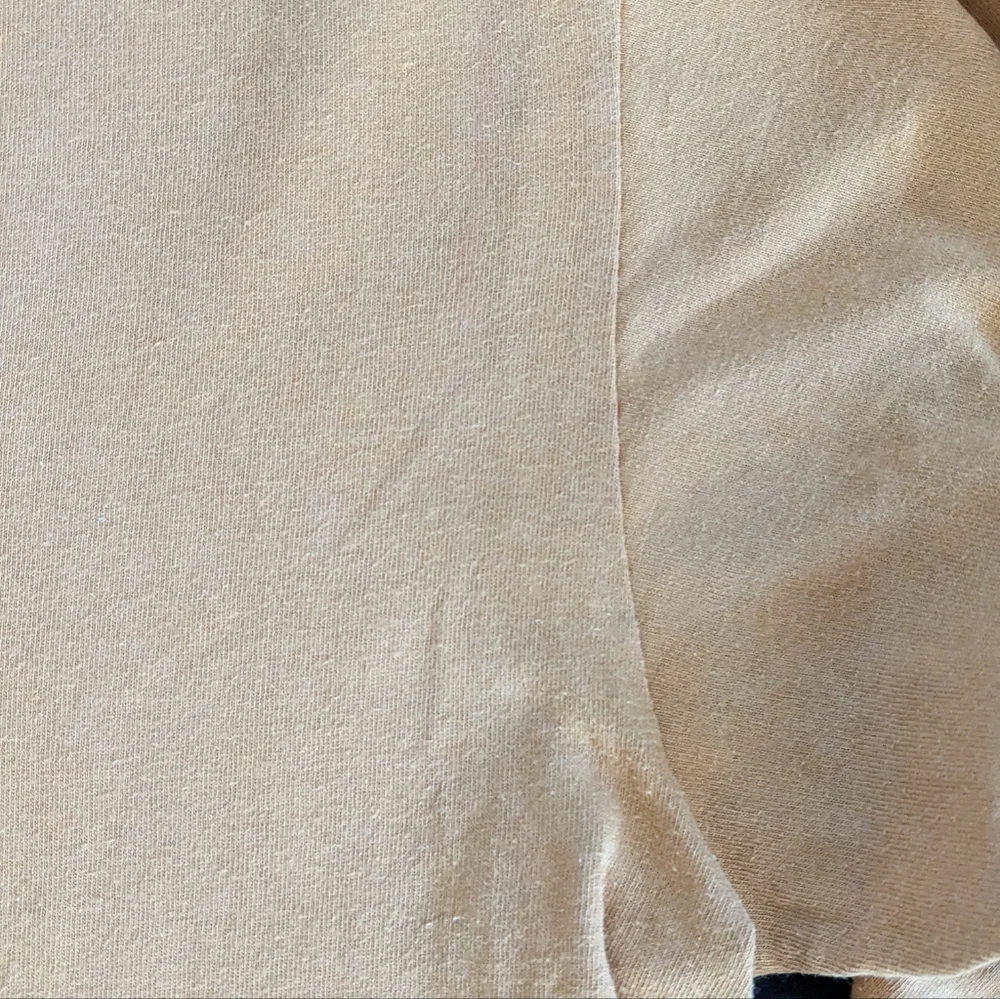 RATM women's rights long sleeve tee T gold yellow anvil large vintage 1995 - Picture 4 of 6